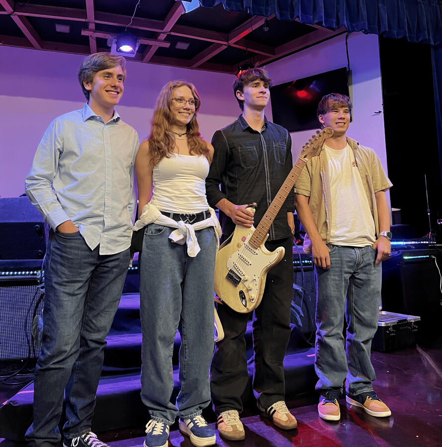 Sleeper Wave after winning the CBA Blues Competition